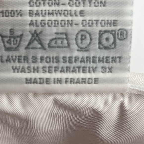 LuxeFindsResale.com DIOR Trotter Cotton Zip Pouch Pink/White - Picture 6 of 6